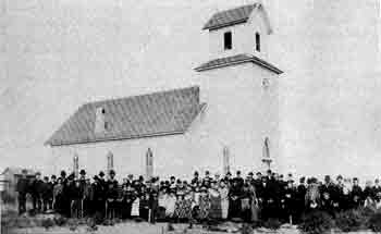 Original St. John's Church circa 1884